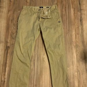DC at work pants chinos 31 khaki